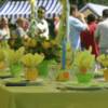 Childrens' Garden Party - Favors used as table decor.